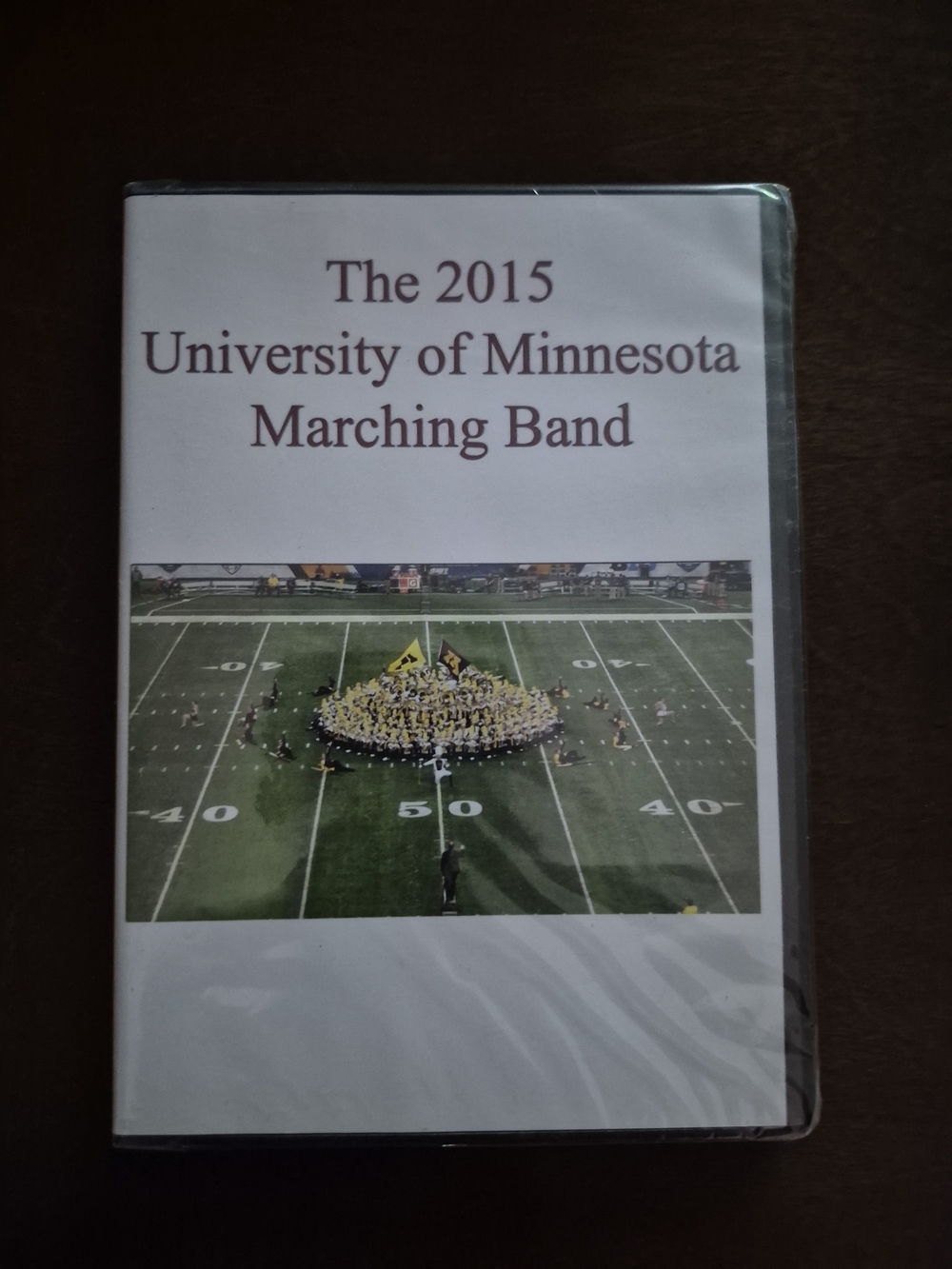 University of Minnesota Marching Band 2015 DVD - White